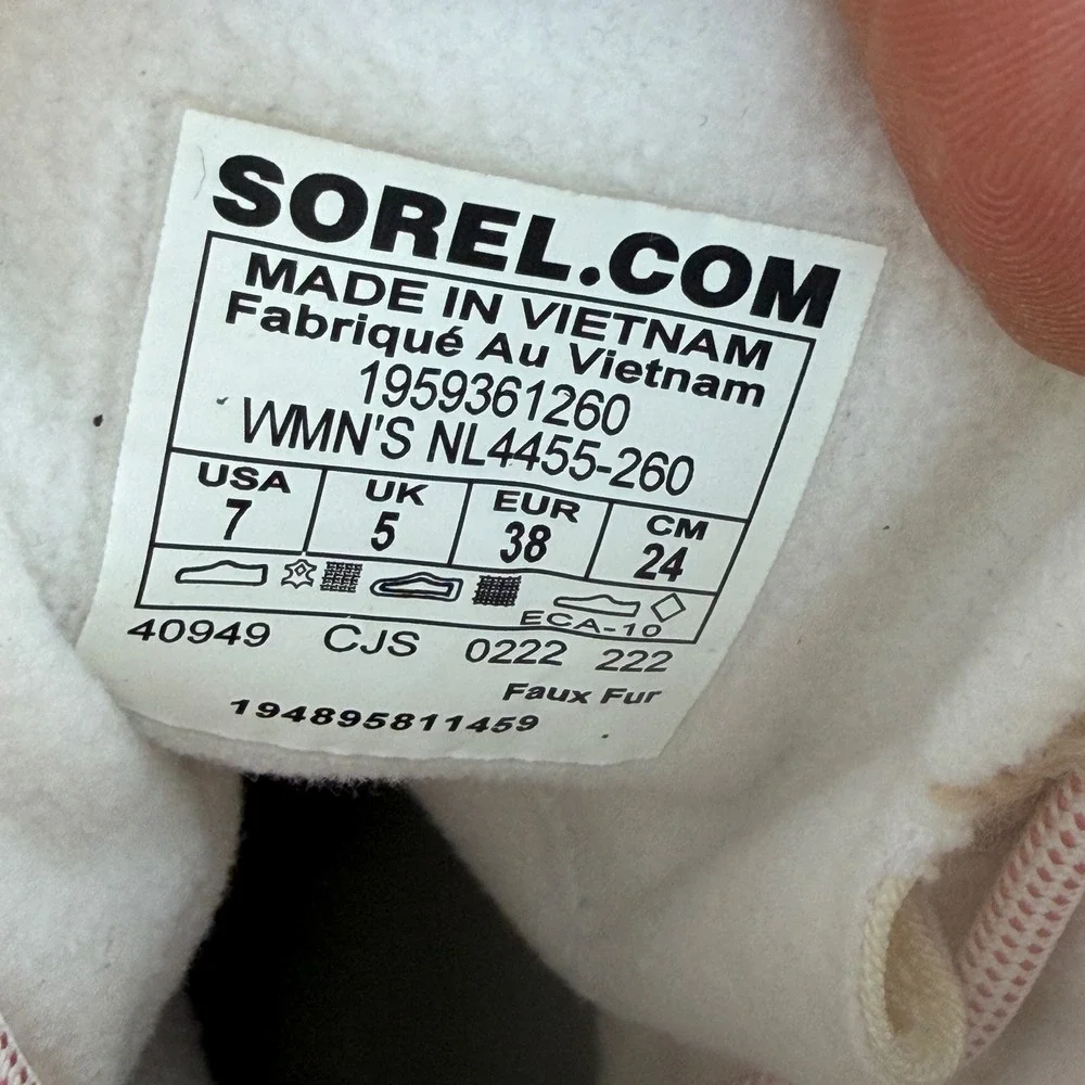 Sorel excellent only